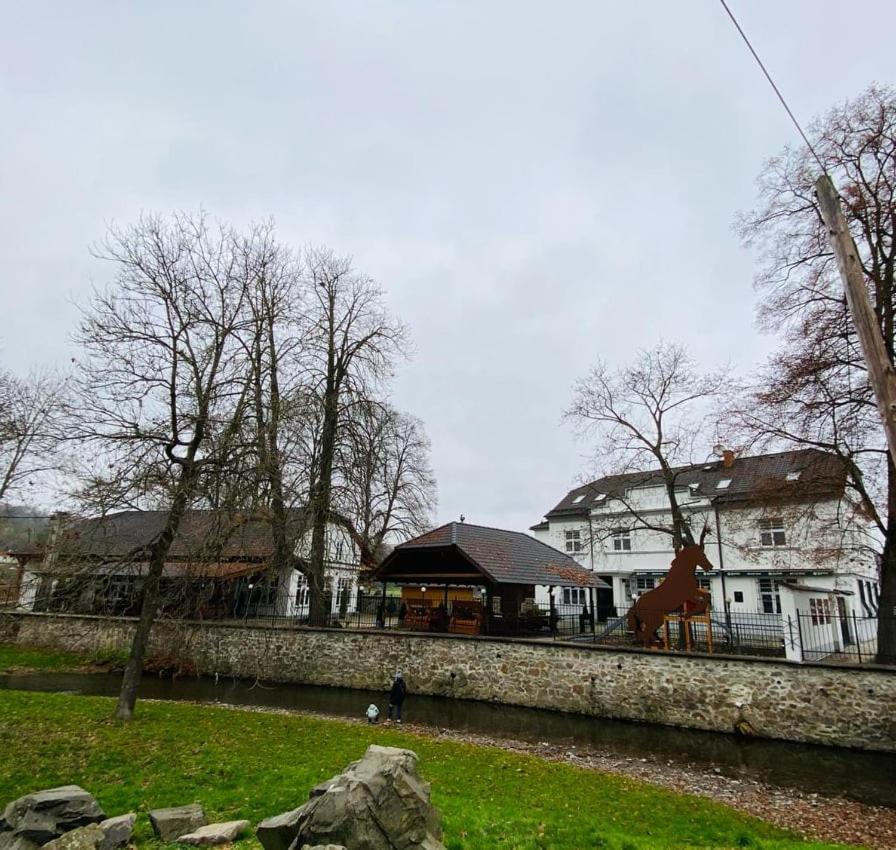 Penzion A Restaurace Belecky Mlyn Pteni エクステリア 写真
