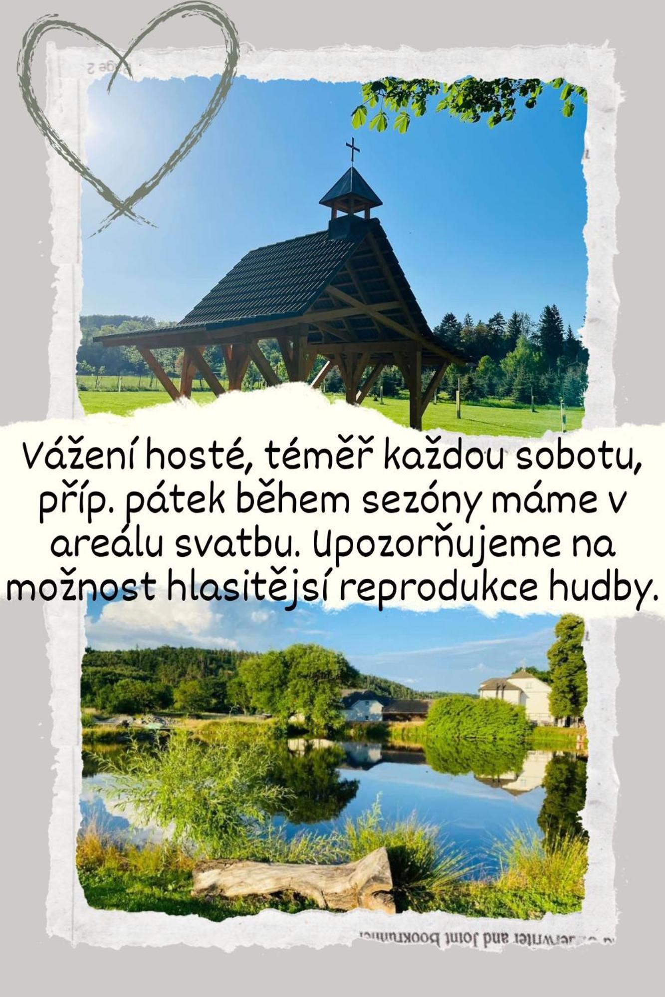 Penzion A Restaurace Belecky Mlyn Pteni エクステリア 写真